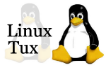 LinuxのマスコットTuxのアスキーアート